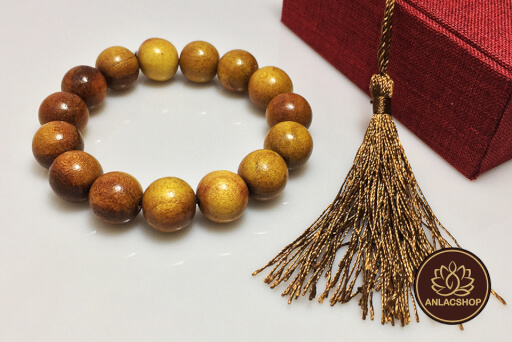 vòng tay gỗ dâu tằm cho nam 09
