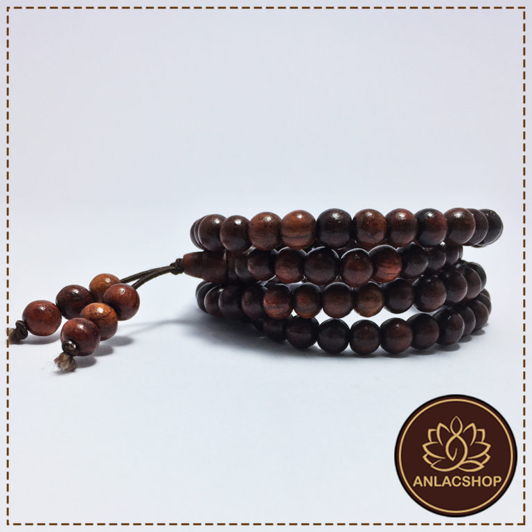 Ý nghĩa phong thủy của chuỗi 108 hạt gỗ cẩm lai - Biểu tượng của trí tuệ và an nhiên