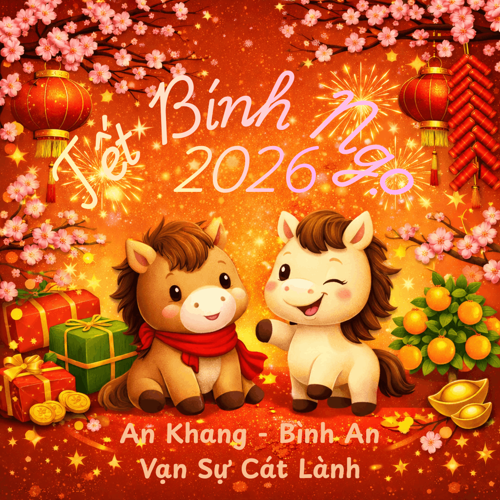 An Lạc Shop xin thông báo Lịch nghỉ Tết Nguyên Đán Bính Ngọ 2026