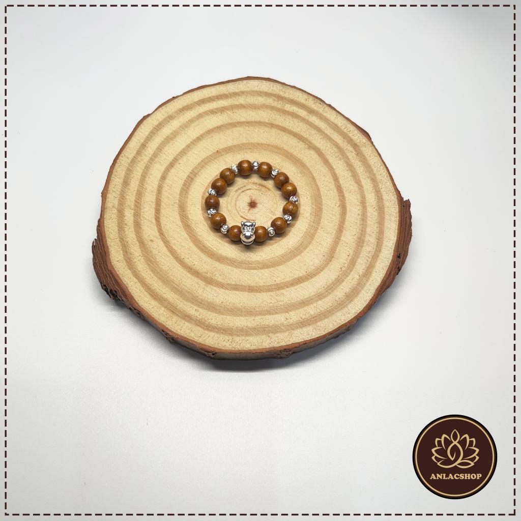 Vòng dâu tằm 9 bi bạc con giáp Ngọ Như Ý cho bé gái sinh năm Bính Ngọ 2026